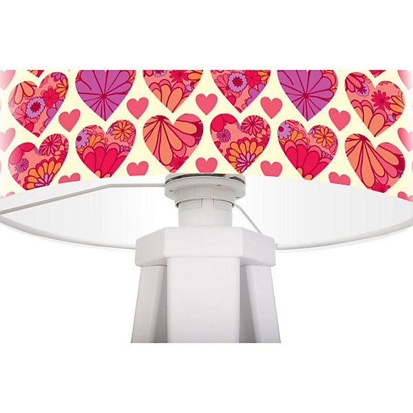 Lampe de chevet kids foto-357 30 x 30 x 45 cm Blanc