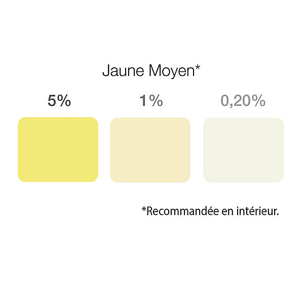 Colorant universel pour peinture jaune moyen 100ml
