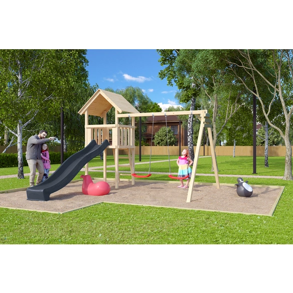 Kinderspielgerät »Lotti«, BxHxT: 200 x 345 x 200 cm, unbehandelt