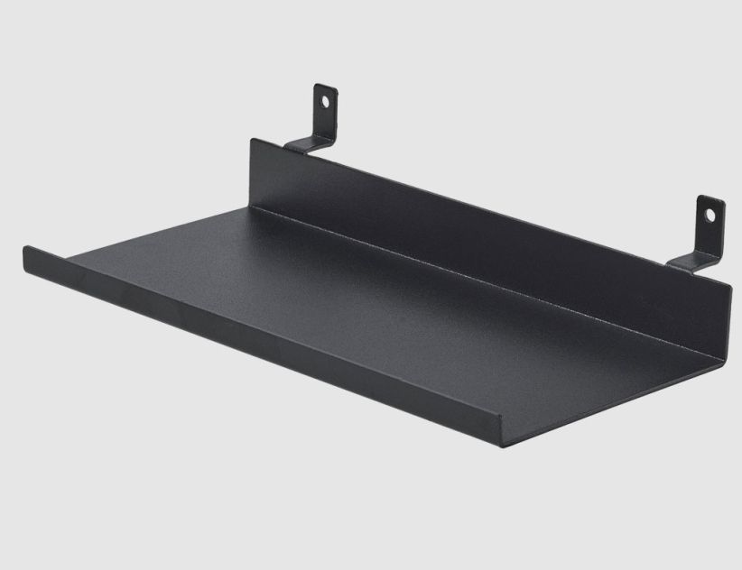 Regalboden Acoustic Board Schwarz, 20x10x4,4cm