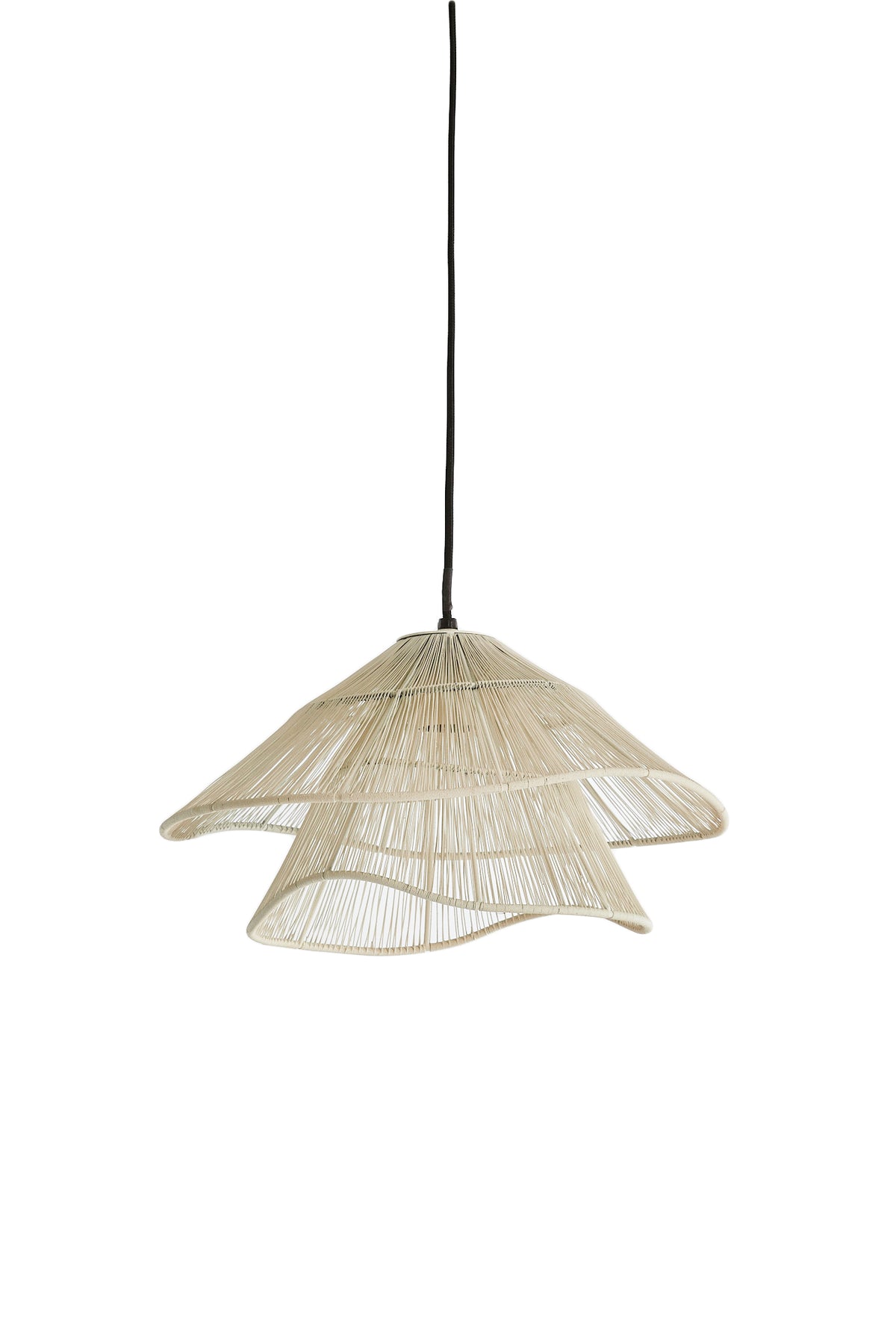 Light & Living hanglamp ALAMEDA - wit - Ø36x29cm