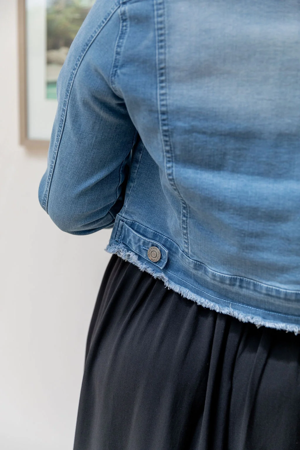 Kenzie Crop Denim Jacket