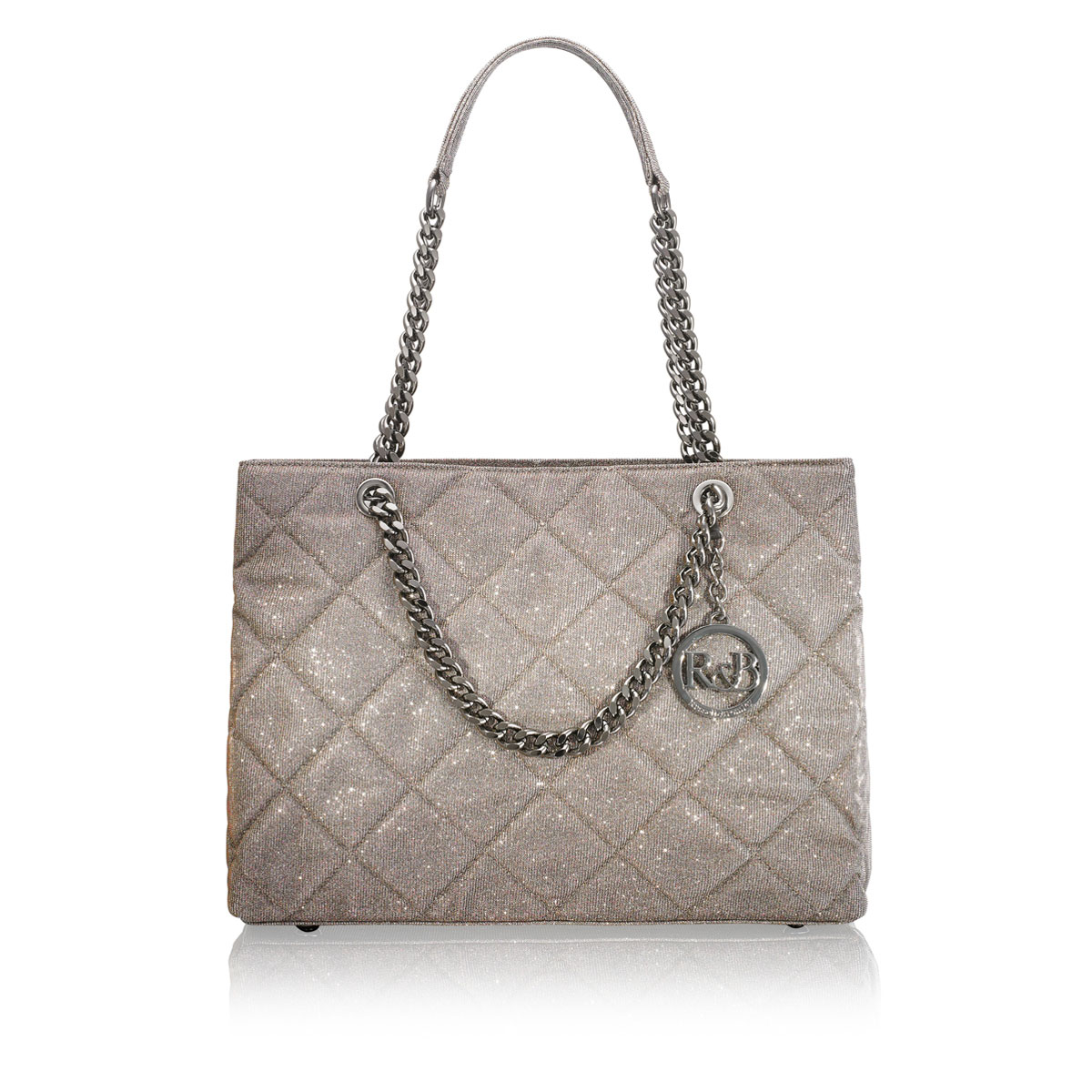 Russell & Bromley QUARTET Chain Trim Tote Bag