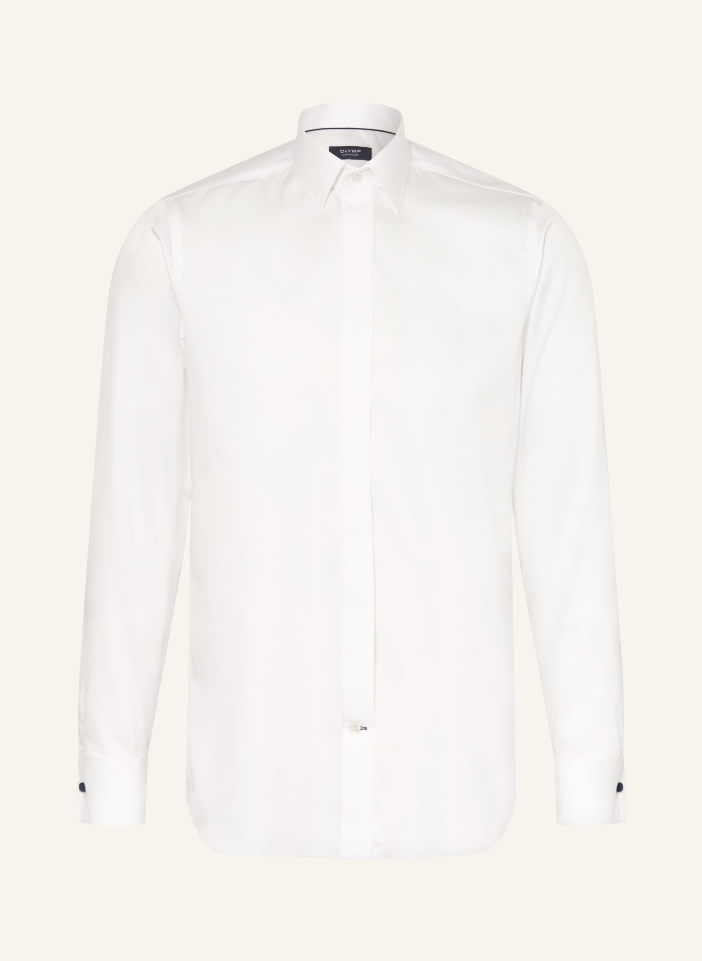 OLYMP SIGNATURE Smoking-Hemd tailored fit mit Umschlagmanschette