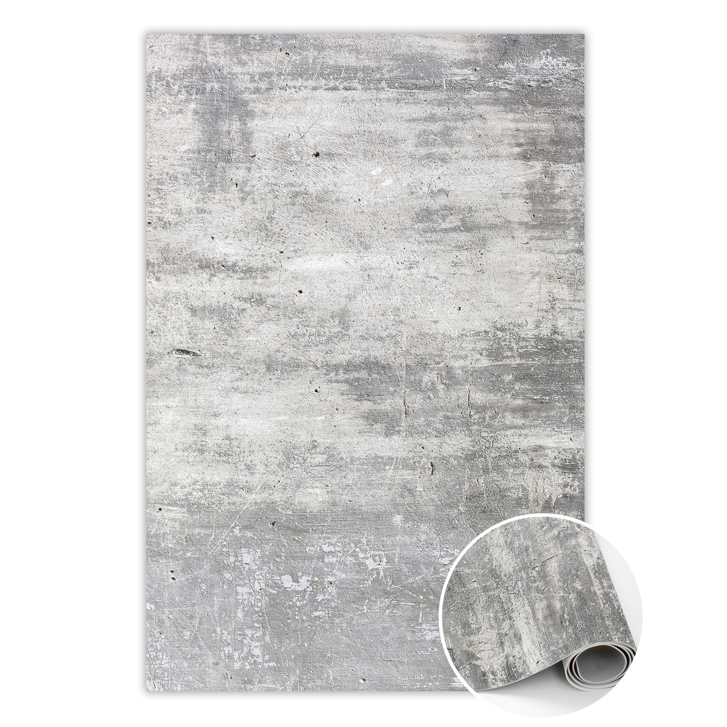 Dywan winylowy Przetarty beton 60 x 90 cm