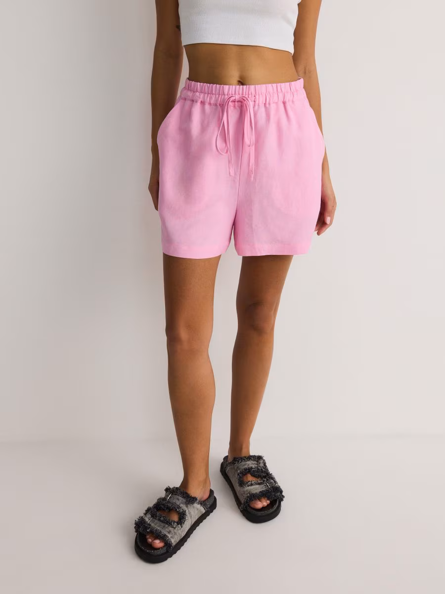 Linen Blend Shorts