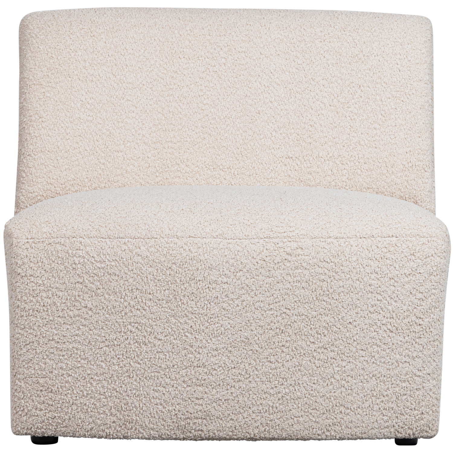 WOOOD 1-zits element Coco - Polyester - Creme - 70x73x72