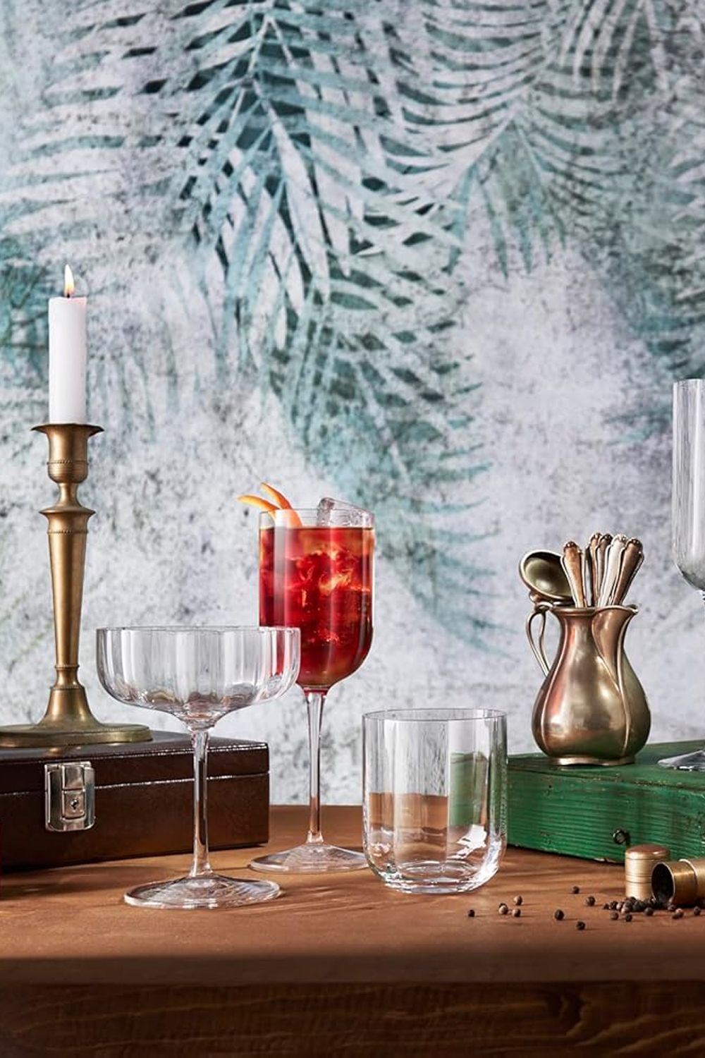 Meyer Set of 4 Jazz Spritz Glasses 550ml - Clear