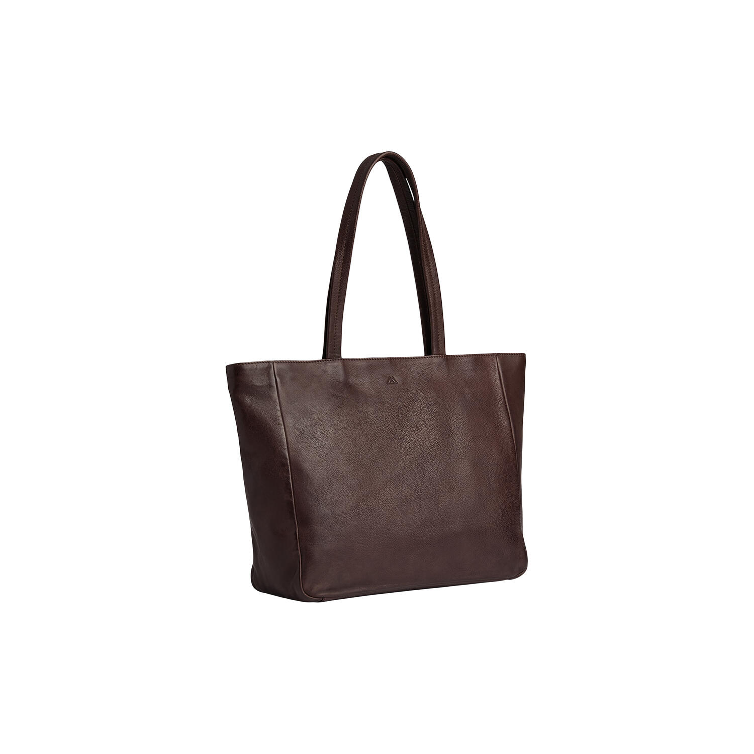 EmberMBG Shopper Soft Vintage, chocolate brown w/br. gold