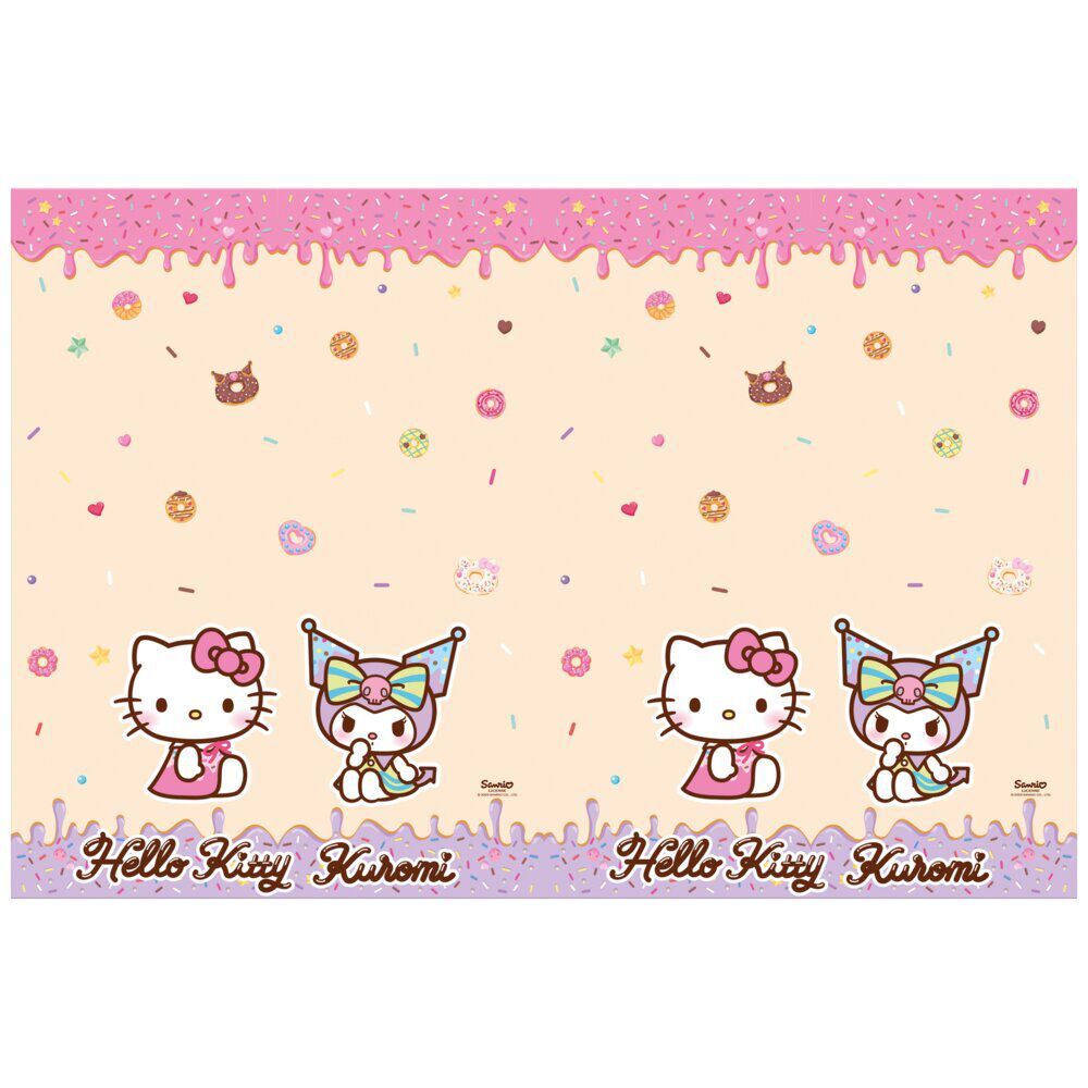 Nappe plastique Hello Kitty 120x180cm