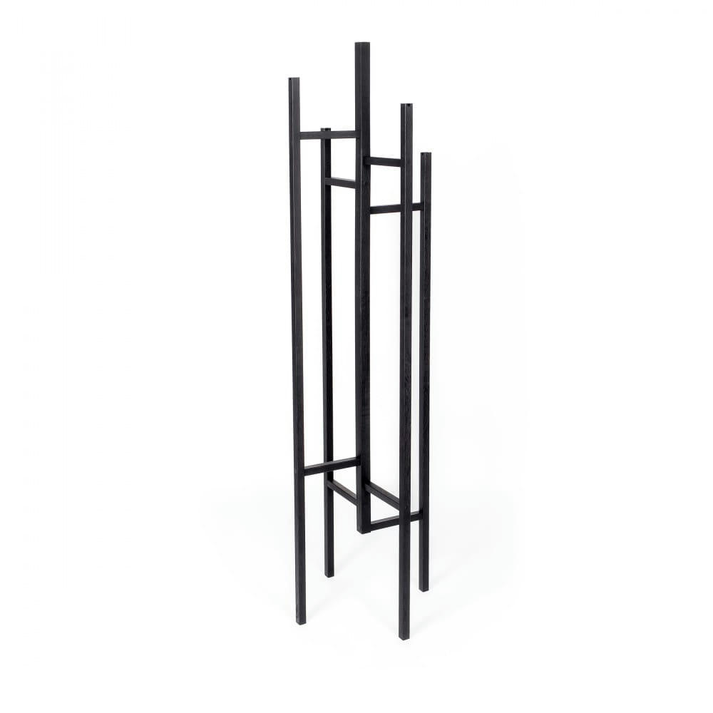 EIGEN - Porte-manteaux design bois massif noir