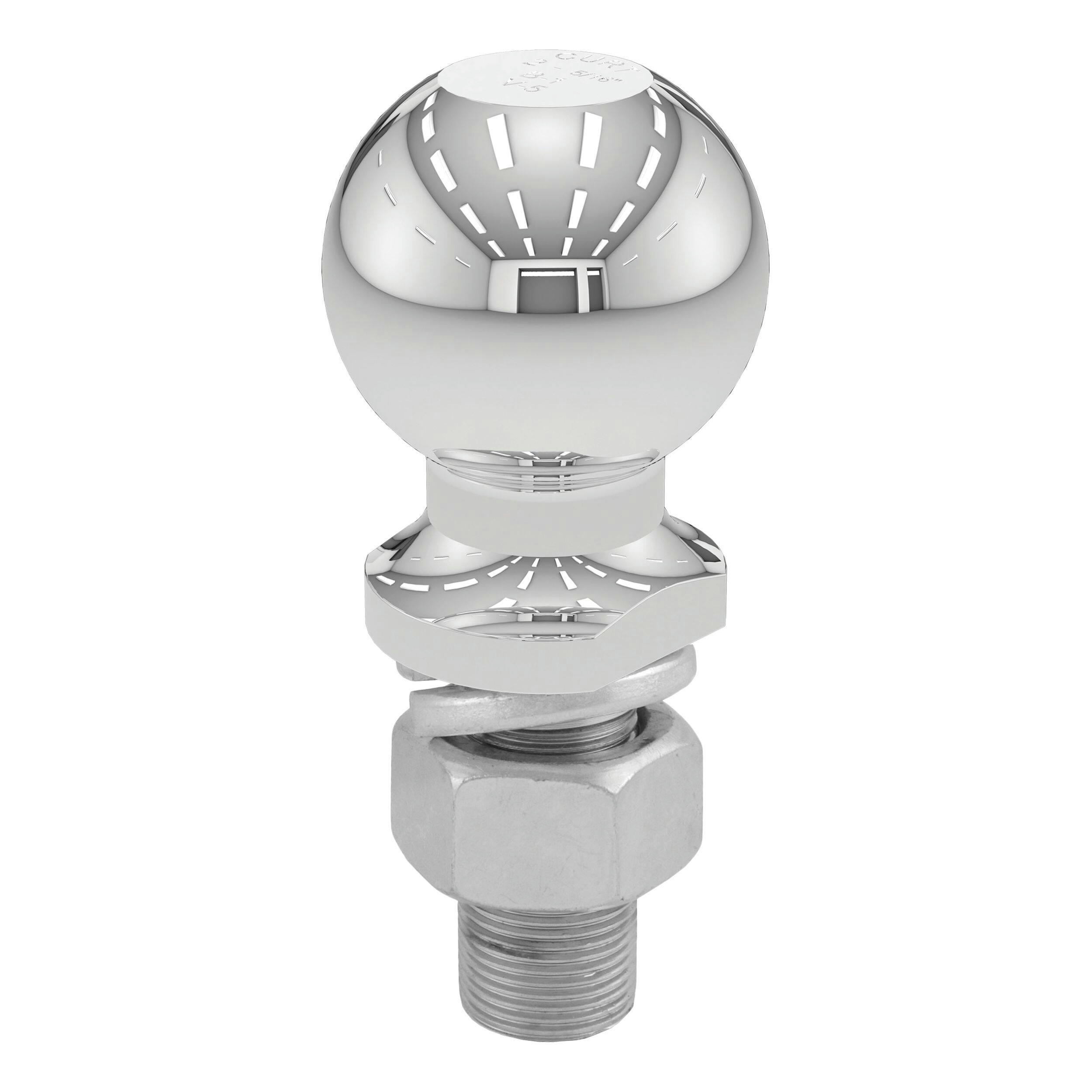 CURT 40039 2-5/16-in Trailer Ball (1-in x 2-1/4-in Shank, 12,000-lb, Chrome)