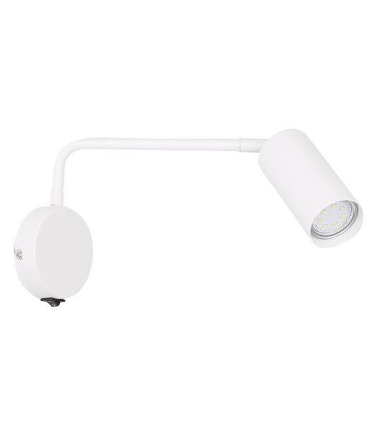 Lampa kinkiet TINA biały 1x15w gu10