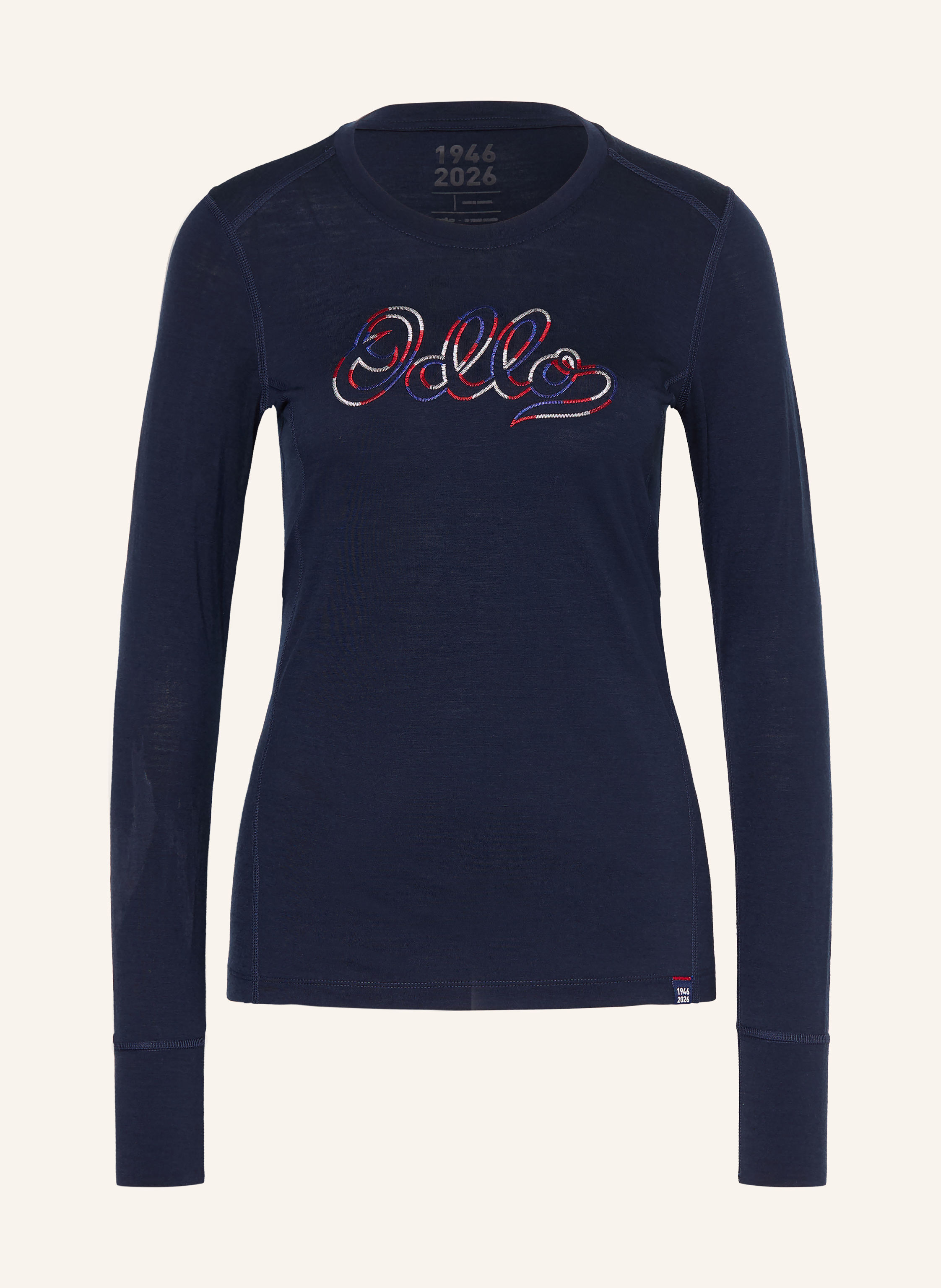 odlo Funktionsshirt MERINO 200 80TH ANNIVERSARY aus Merinowolle