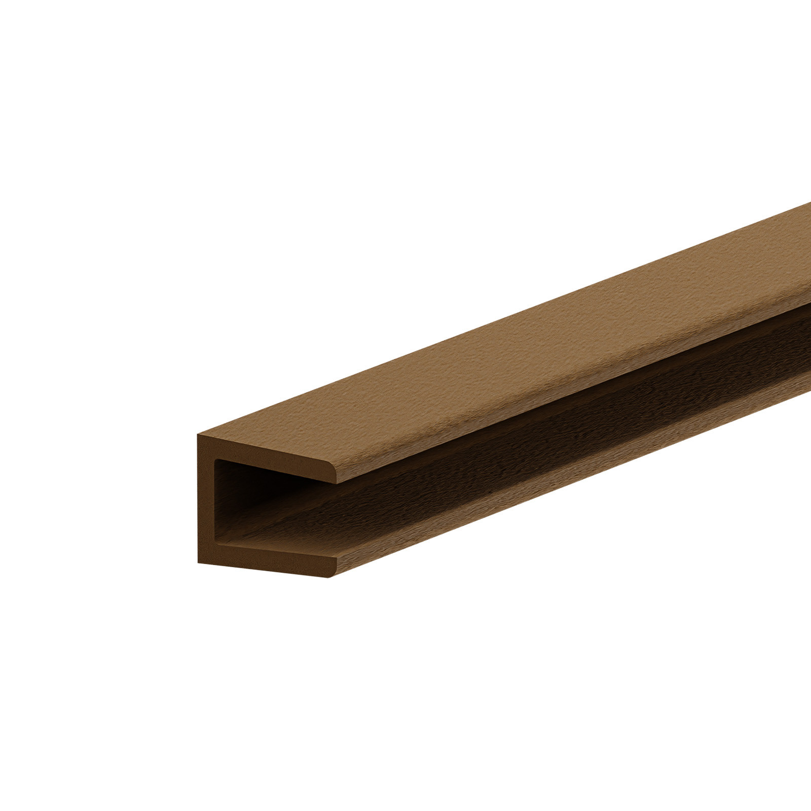 Ceownik do sztachety NORDECK Hageline Złoty Dąb 32 x 40 x 2000 mm