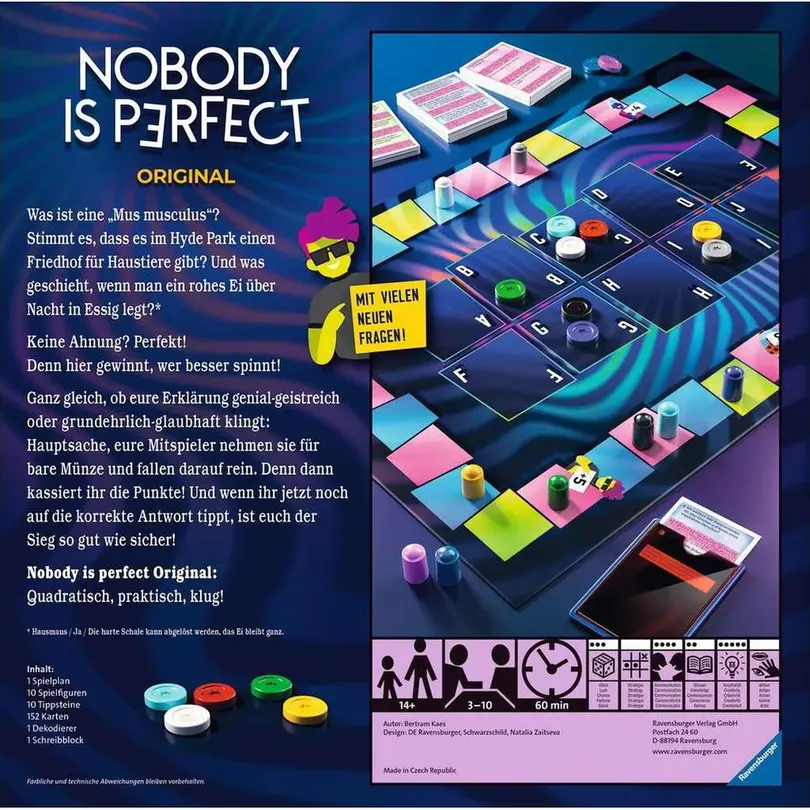 Brettspiel Nobody is Perfect