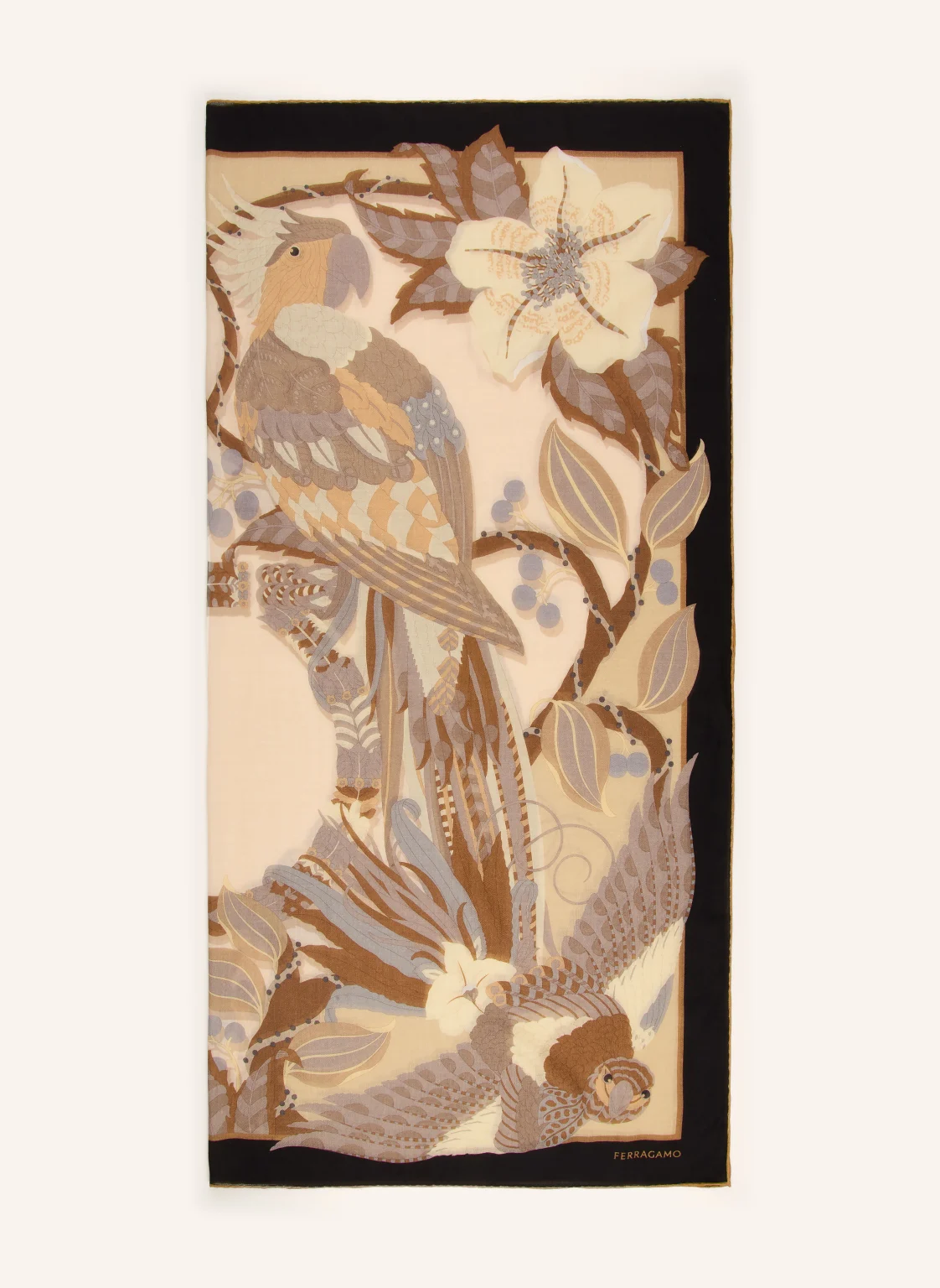 FERRAGAMO Schal AMAZZONIA aus Cashmere