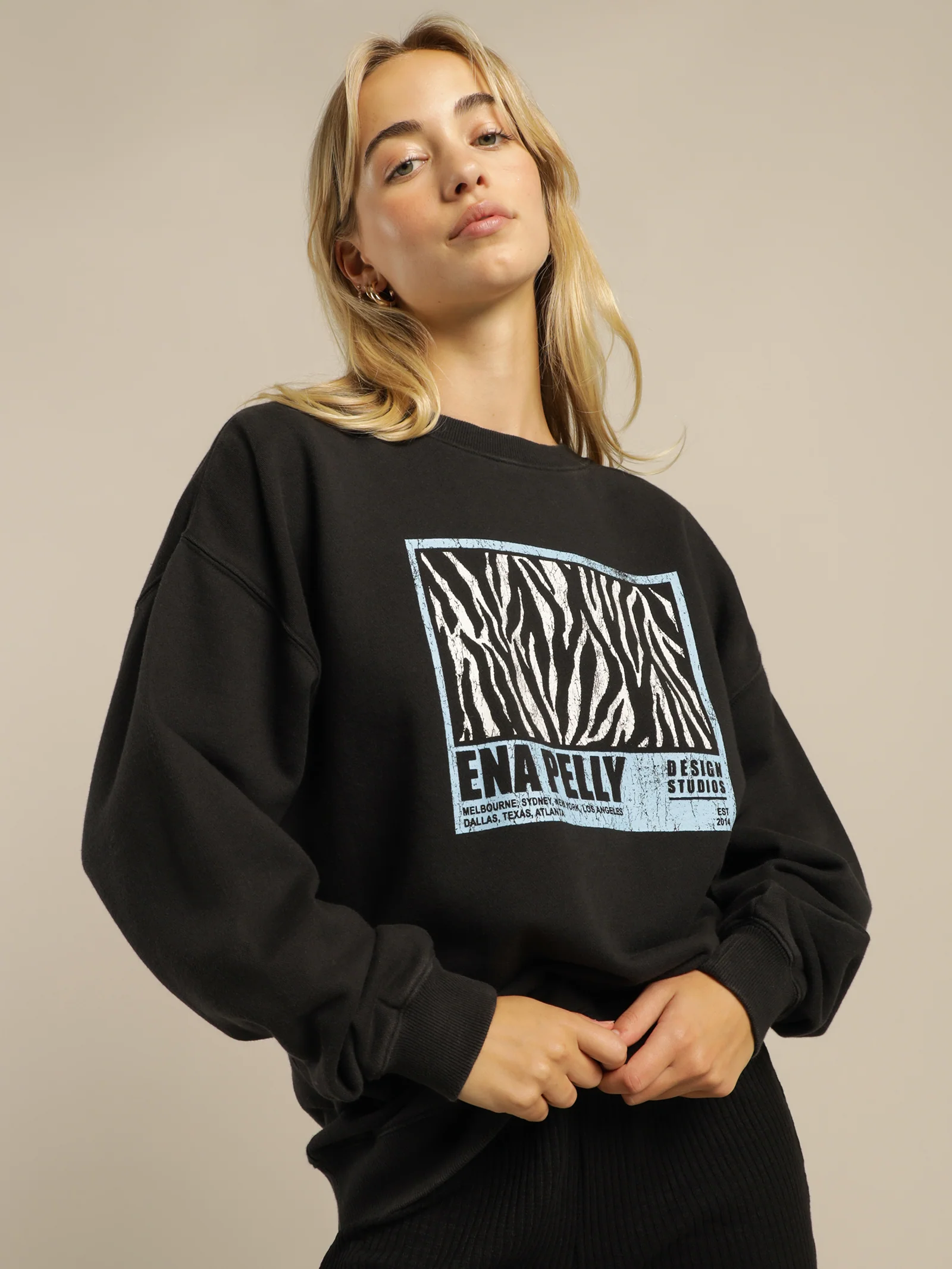 Wild Stripe Sweat