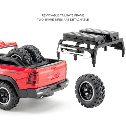 NNEOBA Mammoth TRX Pickup Alloy Diecast Model (Red)