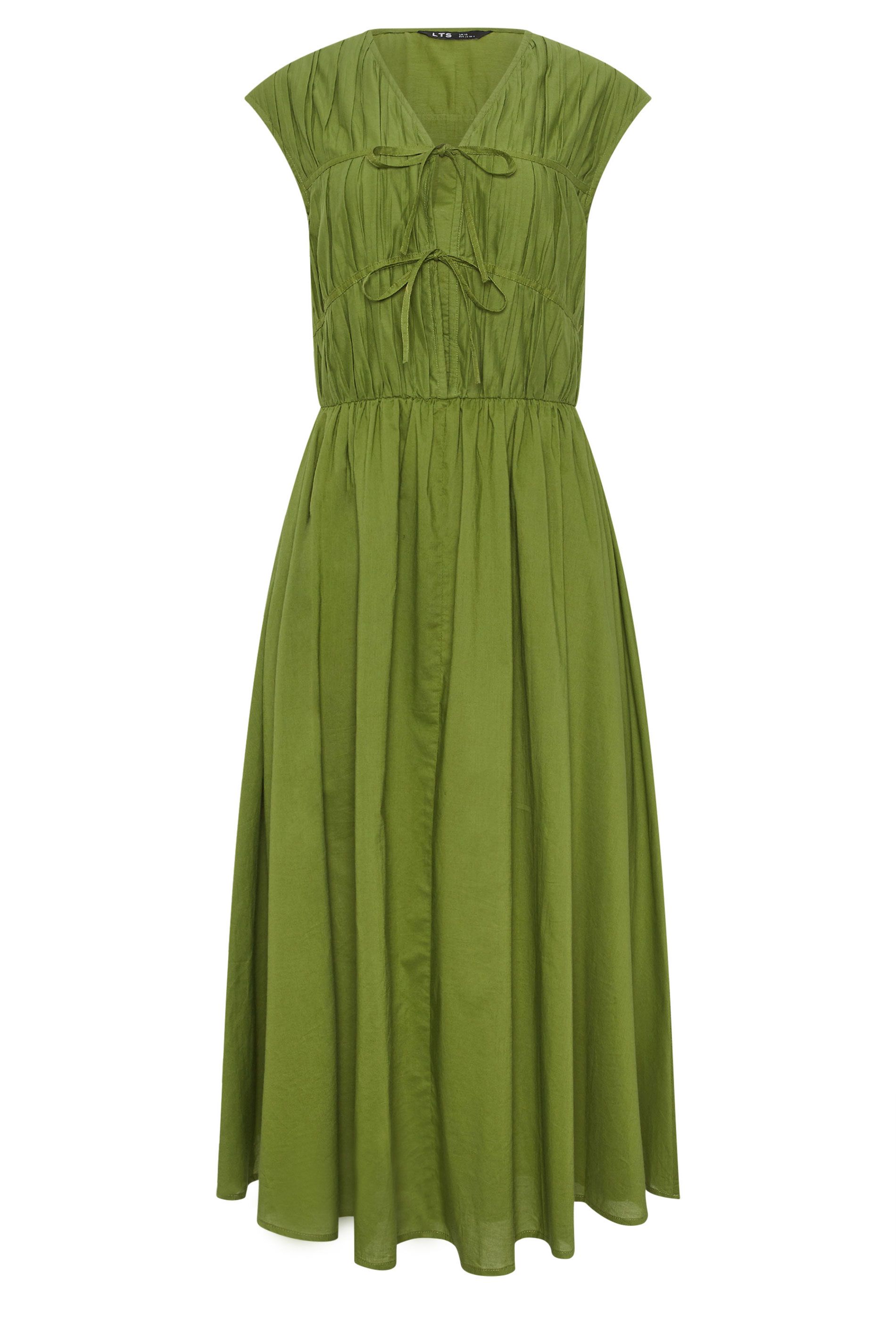 Long Tall Sally Tall Tie Front Midi Dress