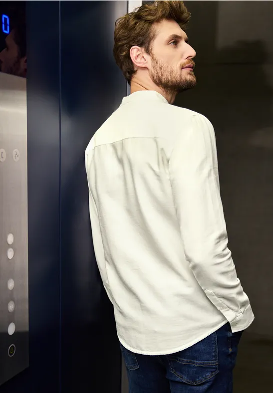 Strukturhemd im Slim Fit