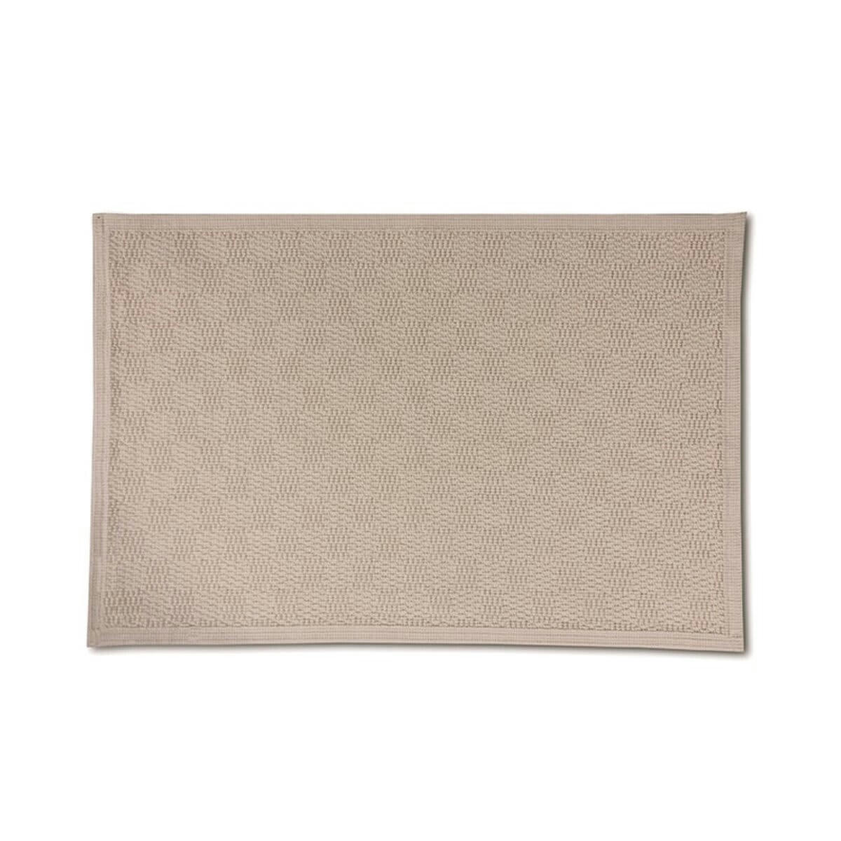 - Tapis de bain Coton Artea Beige 60x90 cm