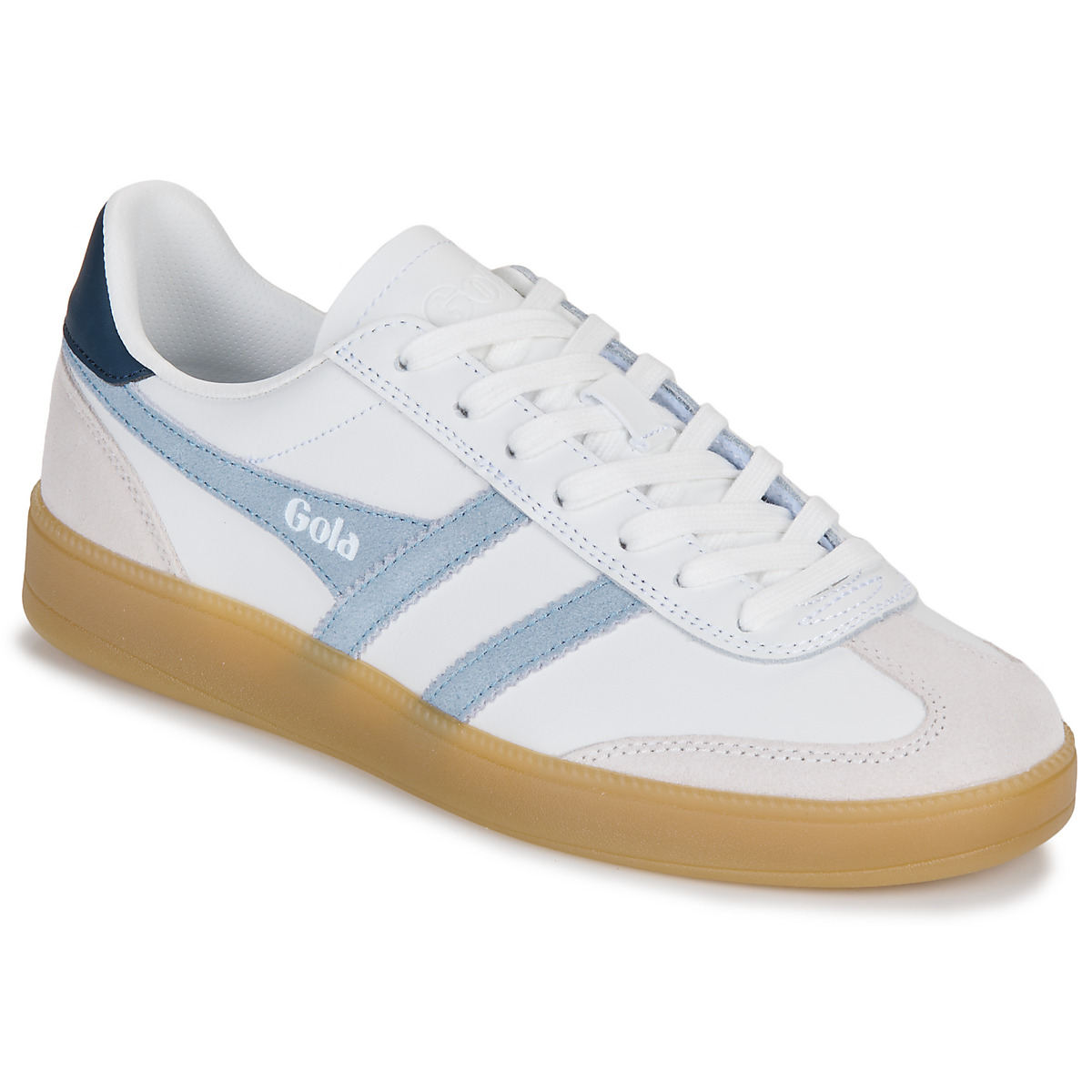 Gola - Viper Leather - White / Blue / Gum