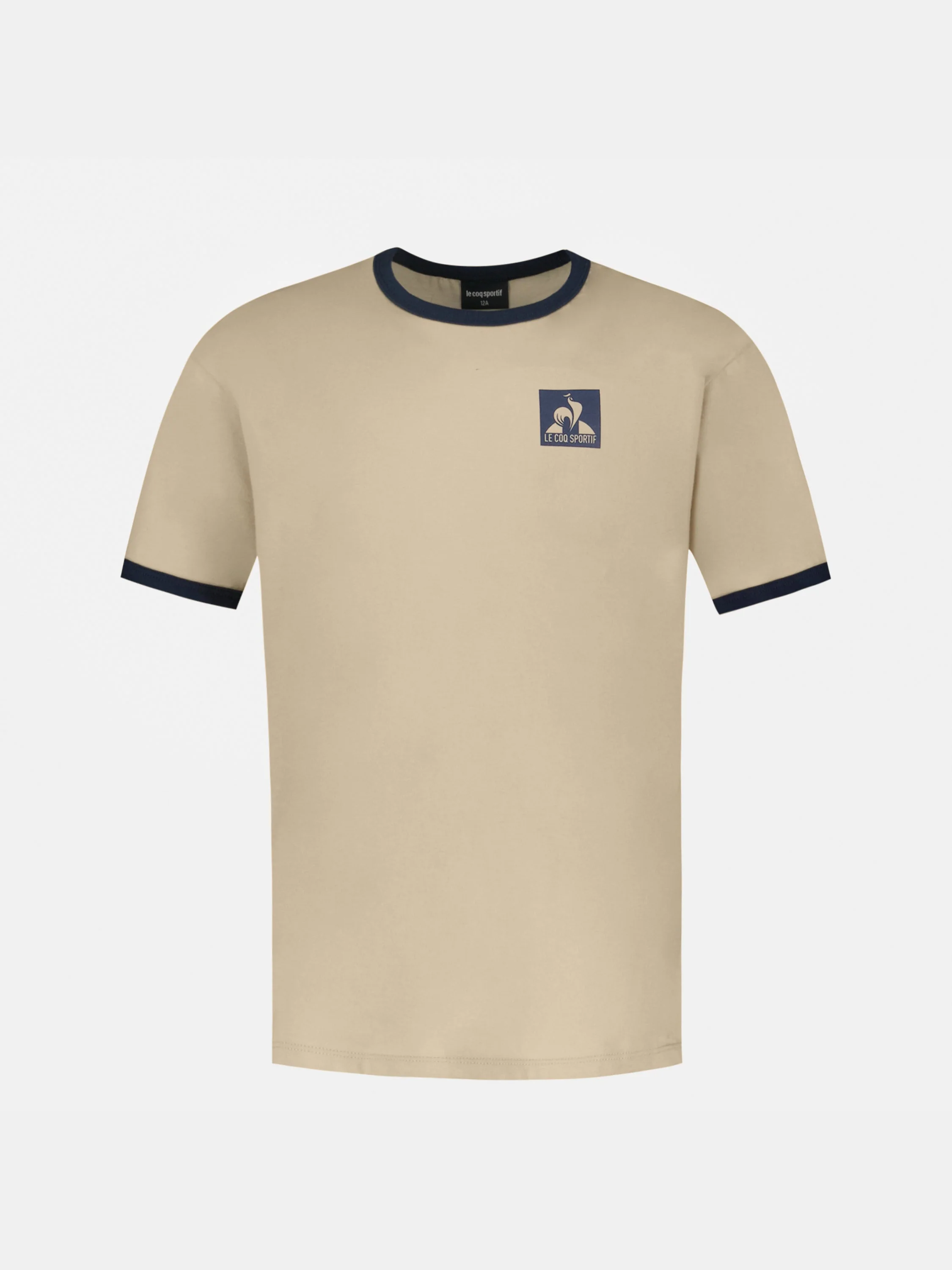 T-shirt en jersey de coton et impression logo patch