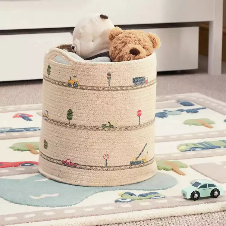 Great Little Trading Company Rope Storage Basket - Transport