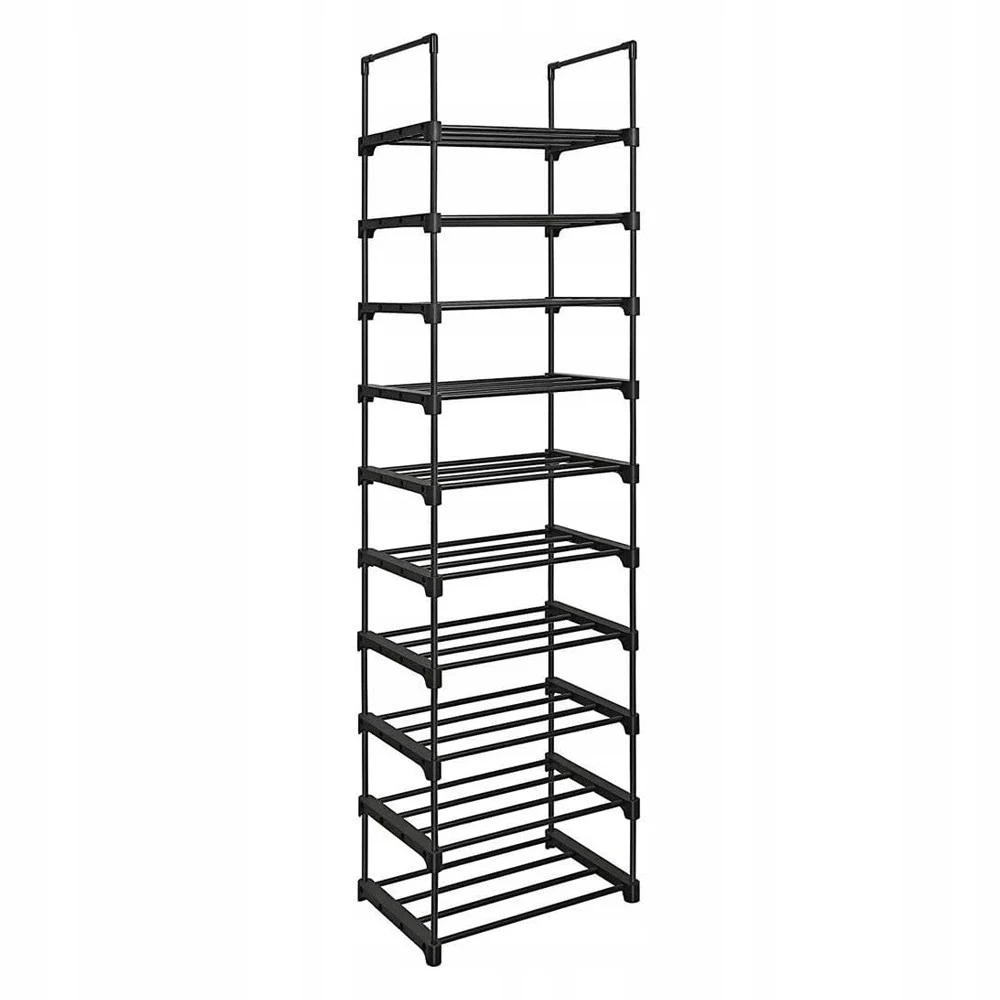 Szafka na buty 45x174x33 cm 10 poziomów LSA25BK