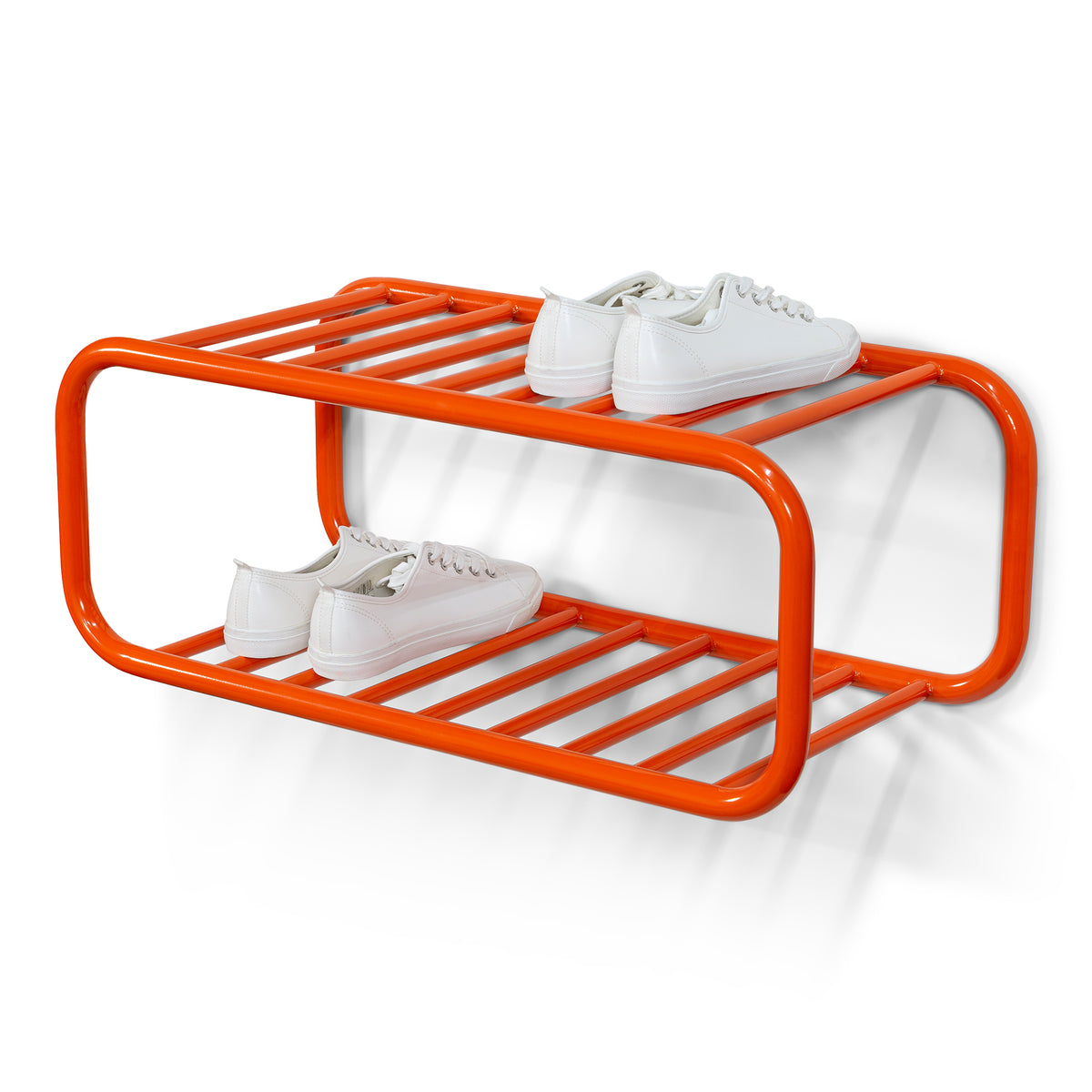 Spinder Design schoenenrek Retro Schoenenrek - Pure Orange - 4 paar schoenen