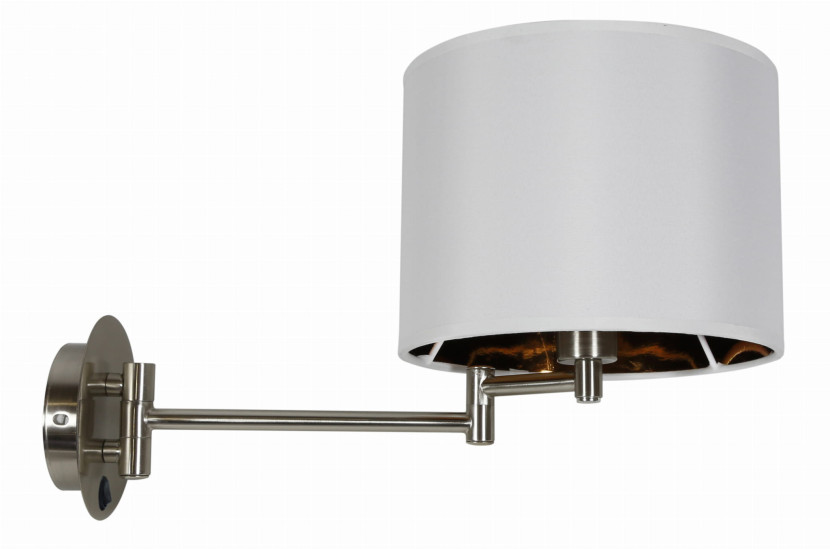 Lampa kinkiet ALEXIA 1x40w e14 chrom