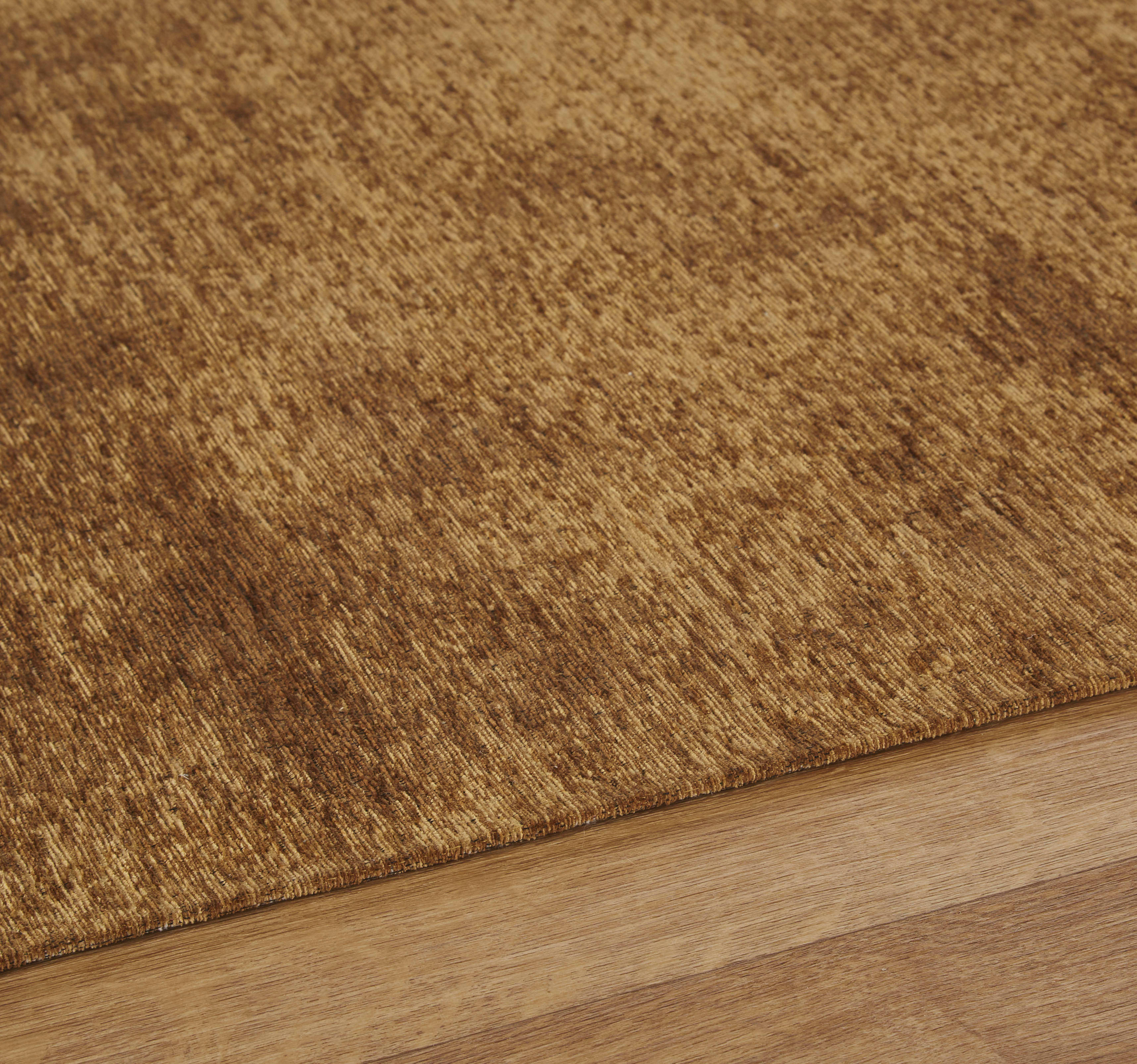 PAULINE - Tapis tissé jacquard coloris bronze 155x230