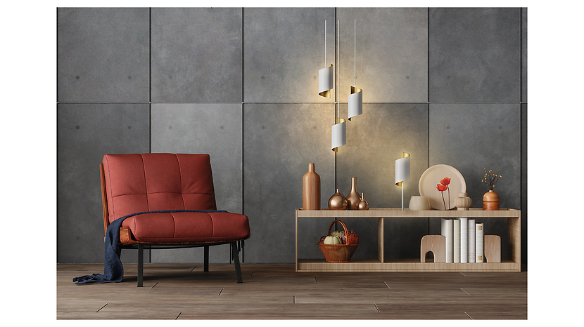 Lampa wisząca Smart Wifi Decor LED 3-punktowa stalowa biała