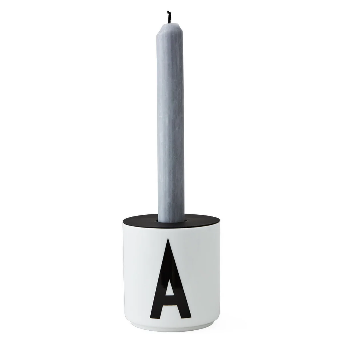 Design Letters - Blumenhalterung für AJ Porzellan Becher, schwarz