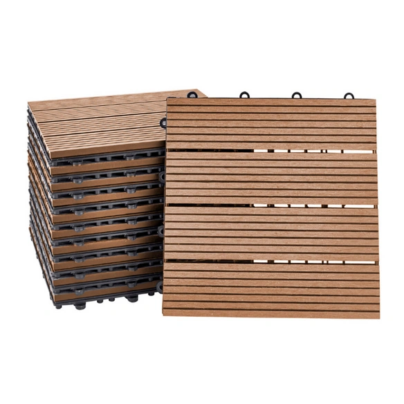Holzfliesen »BAVARO«, 30 x 30 x 2,2 cm, 9 m²