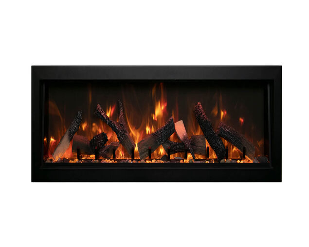 Amantii Smart 72" Electric DeepBuilt-in only comes with optional black steel surround