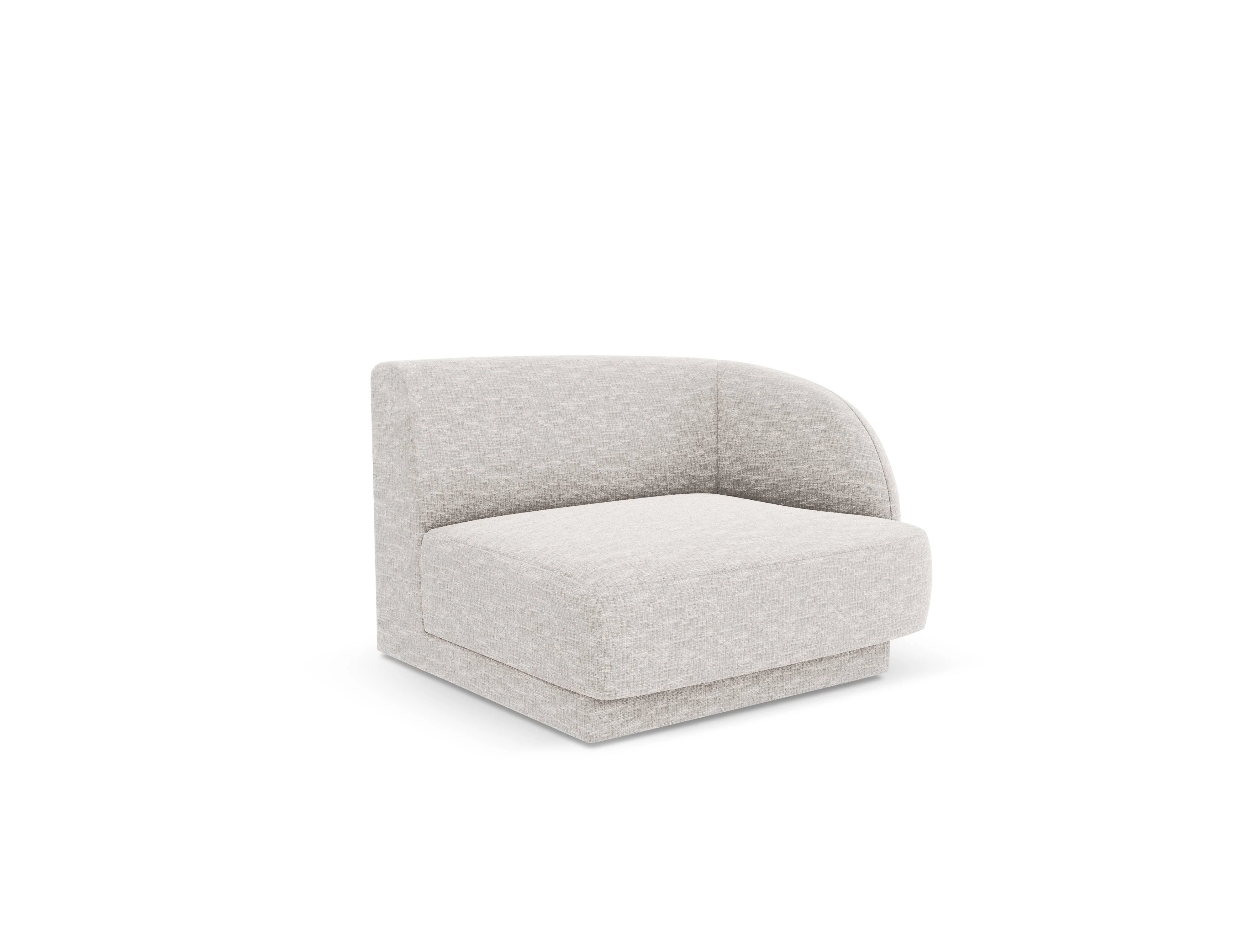 Modulair hoekelement Miley rechts chenille