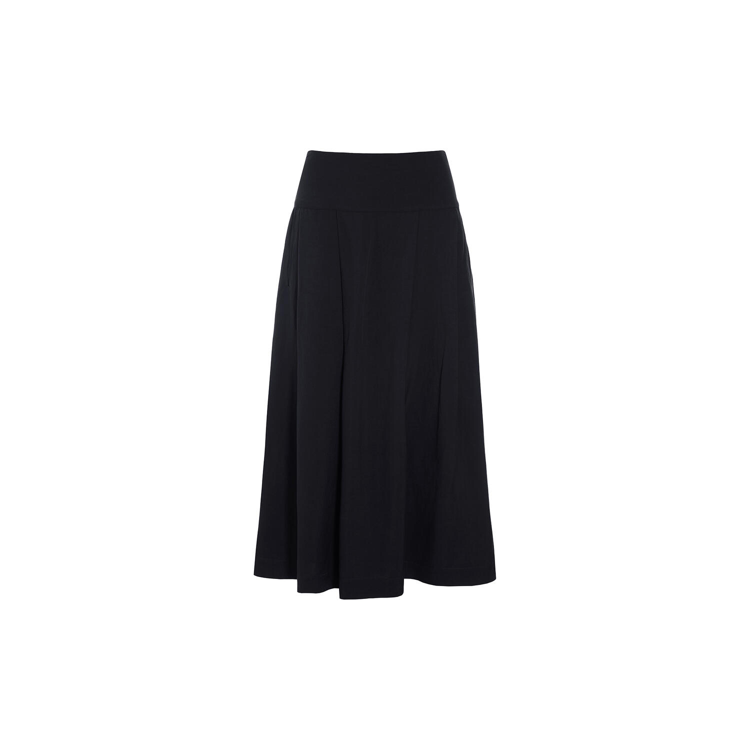 Kumamoto nederdel med l&aelig;g, black