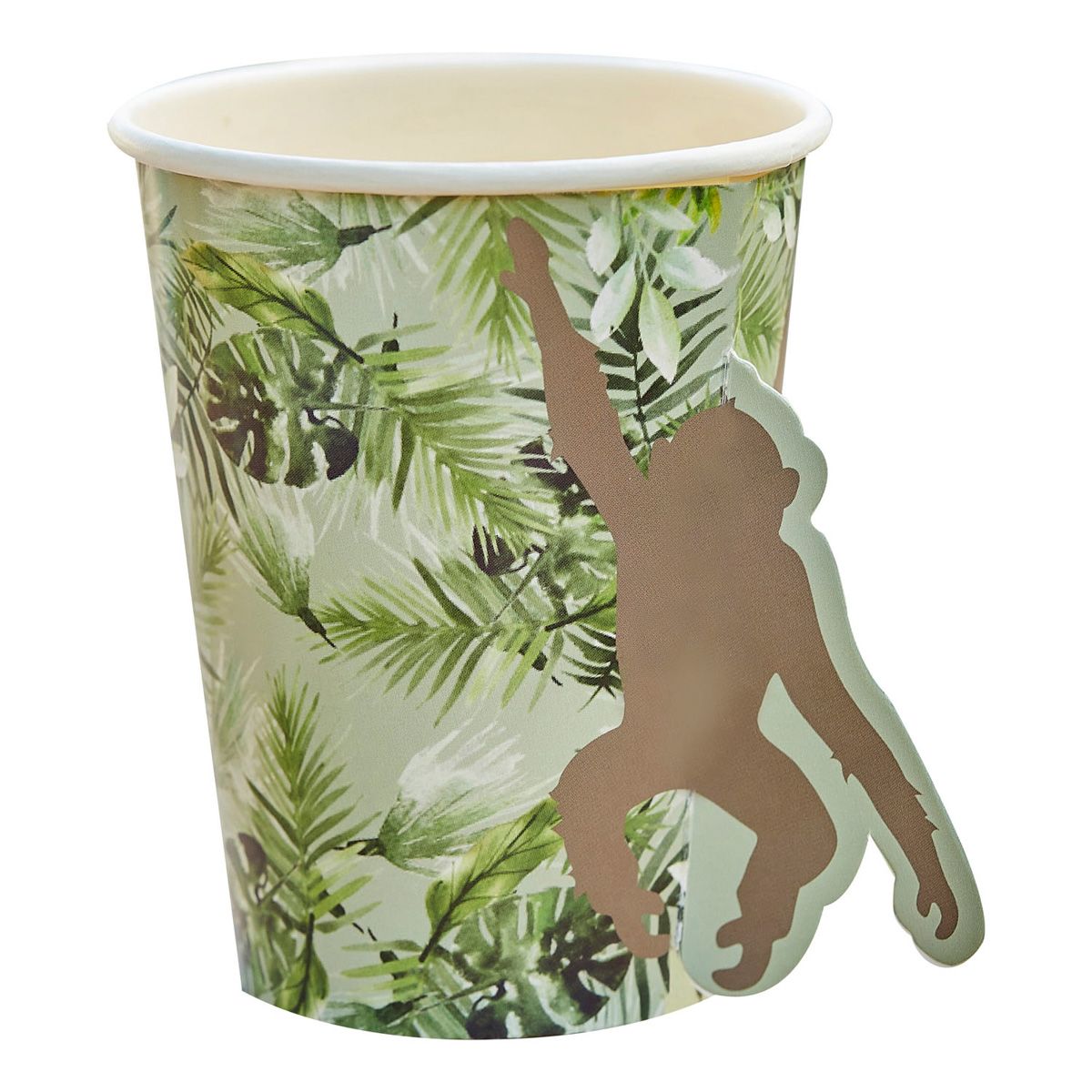 Zestaw LETS GO WILD kubków papierowych 250 ml 8 szt.