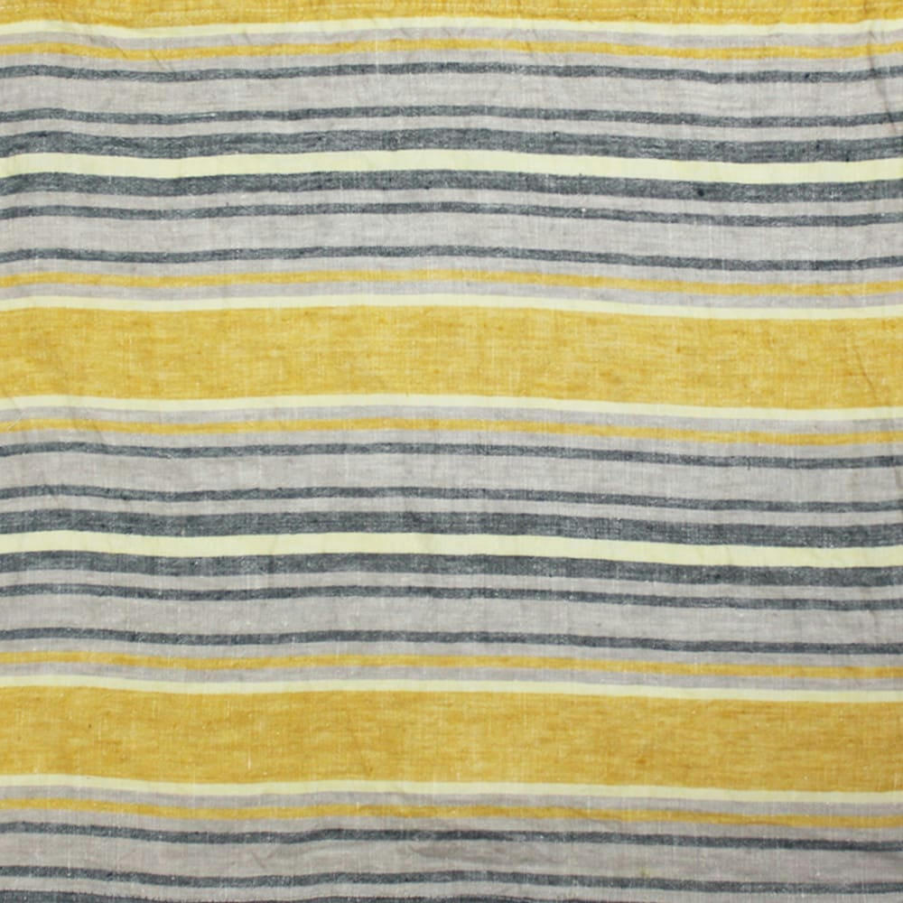 SOMBRILLA CURRY - Serviette  pur lin jaune 48X48