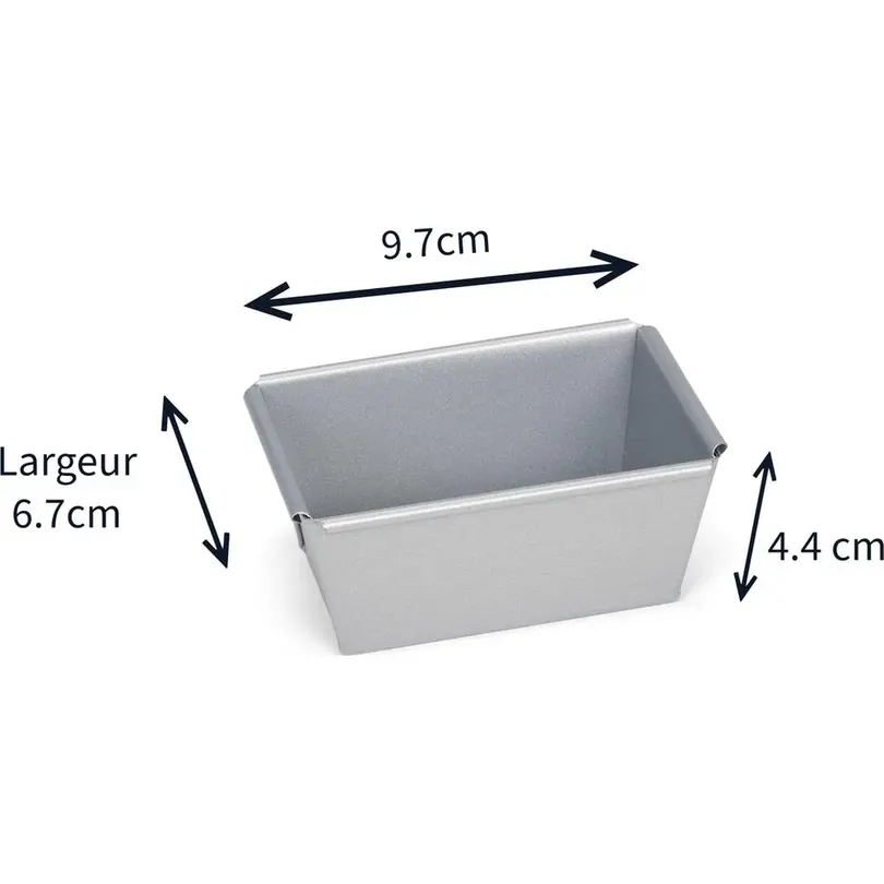 Brotbackform Silver-Top