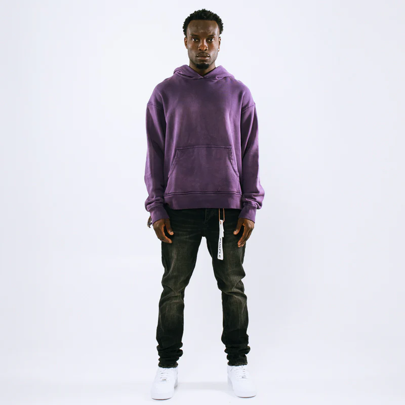 Alchemist Fringe Hoodie - Plum