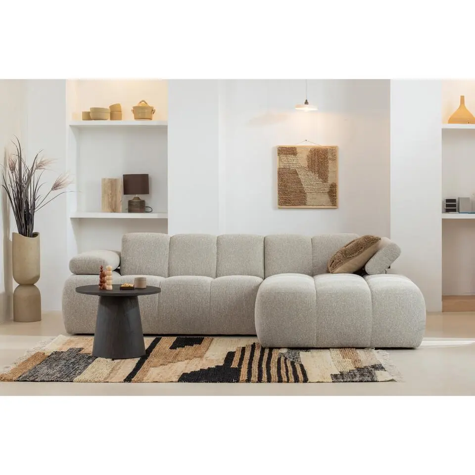 WOOOD Liberal Vloerkleed - Jute/Katoen - Melange - 1x170x240