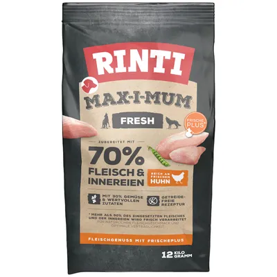 Economy Pack: Rinti Max-i-mum Chicken 2 x 12 kg