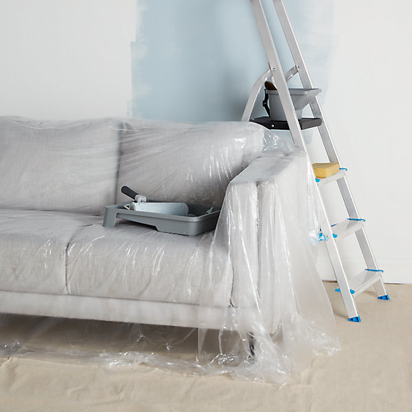 Bâche de protection meuble fine GoodHome 4 x 5 m