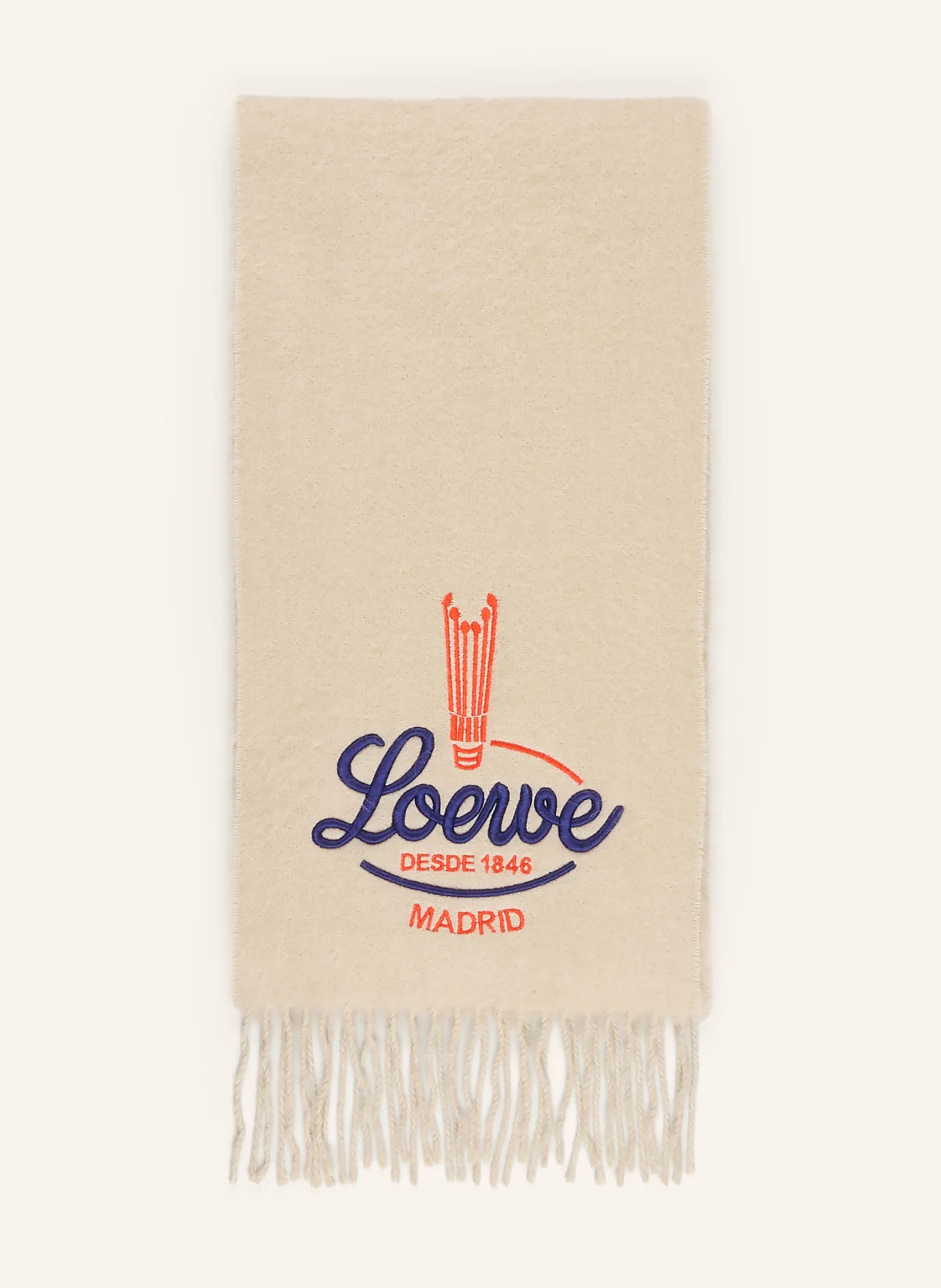 LOEWE Schal mit Alpaka