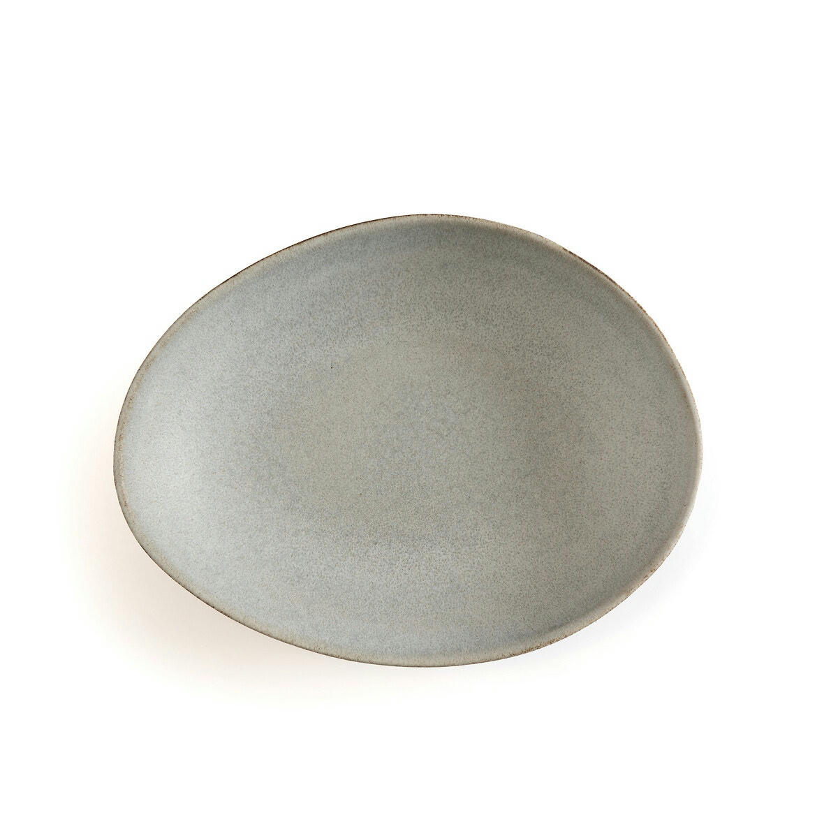 Lot de 2 assiettes à pâtes grès, Leiria