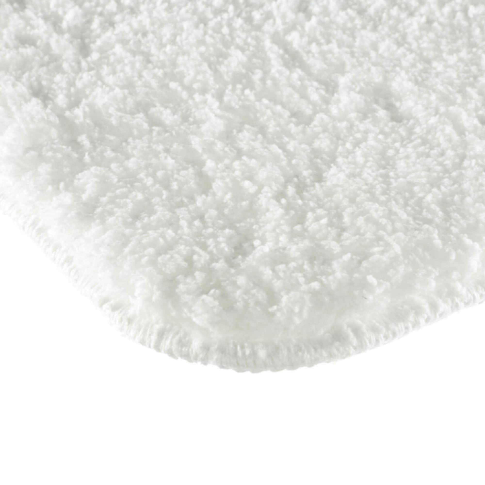 - Tapis de bain microfibre blanc - 60x90cm