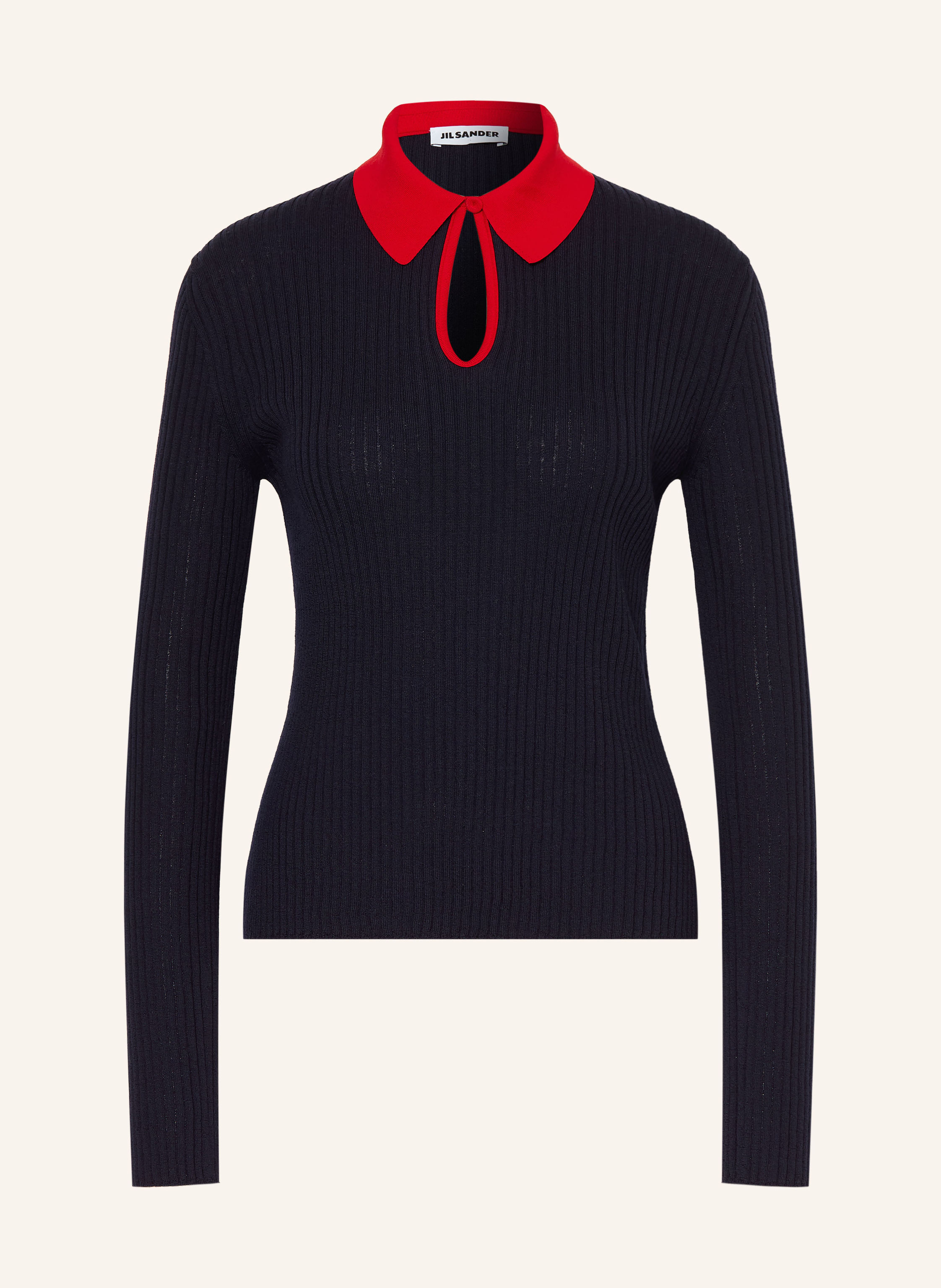 JIL SANDER Strick-Poloshirt